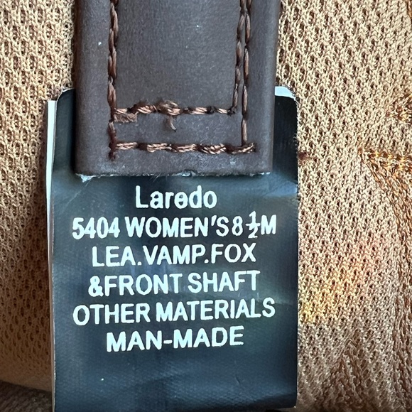 laredo lea vamp fox boots - Picture 10 of 14